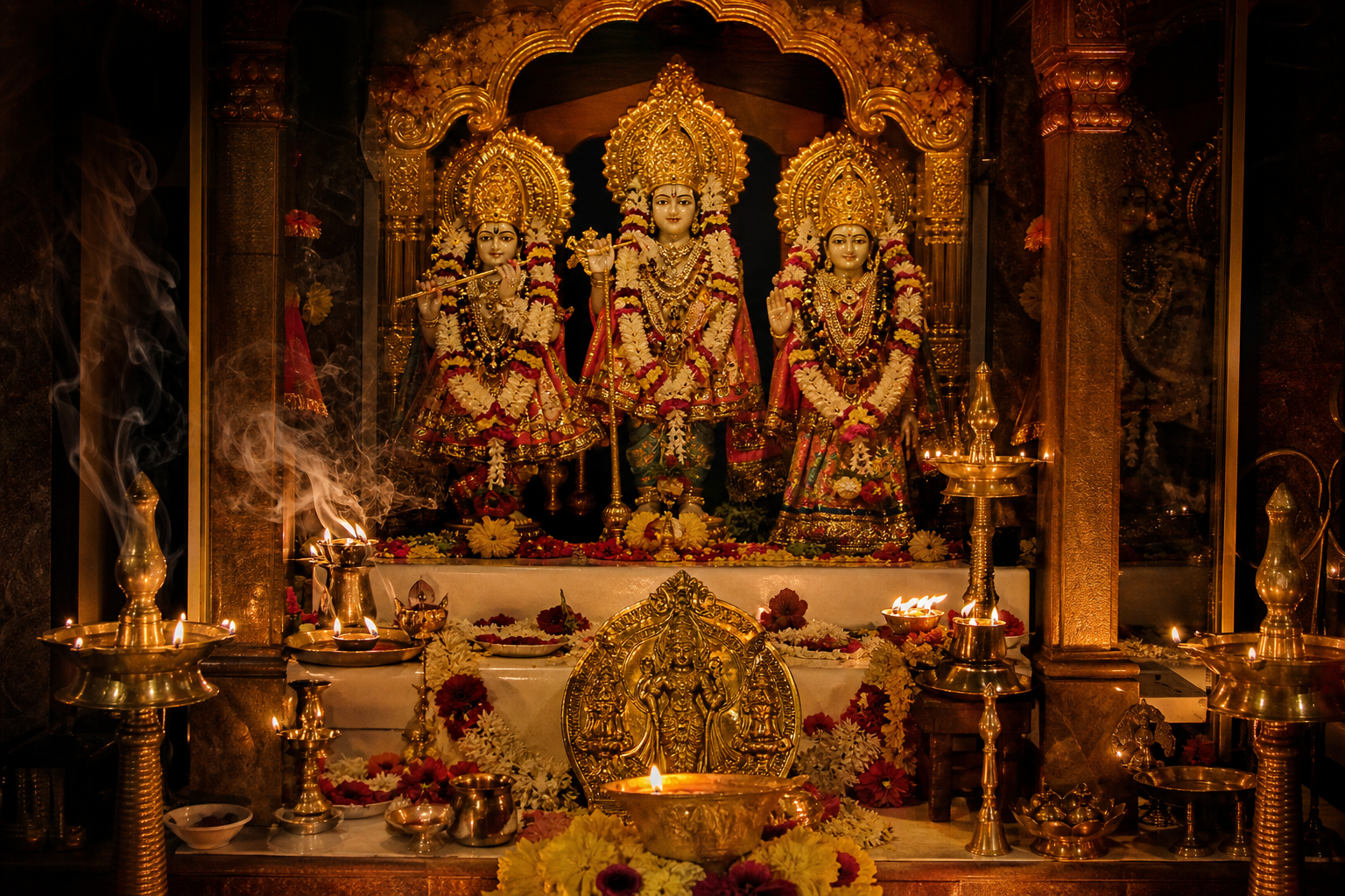 मंदिर वेदी